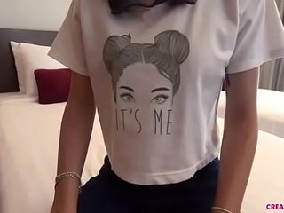 Uncensored video of a Thai girl's creampie in Bangkok